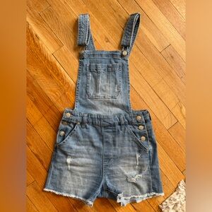 Overall Shorts